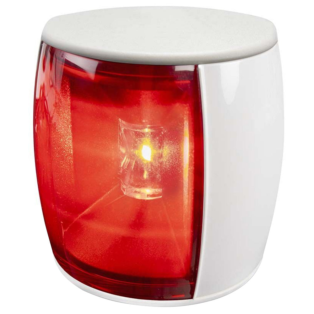 Hella Marine NaviLED PRO Port Navigation Lamp White Shroud Red Lens 3NM 017460111