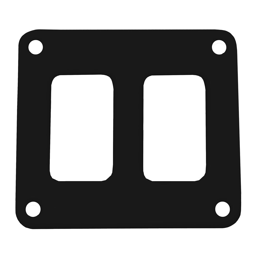 Pacer Switch Panel 2 Switch 1 Row 3 x 275 Black Powder Coated Aluminum PSC21BK