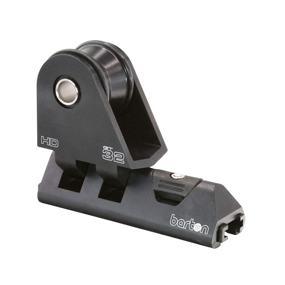 Barton 32mm HD Pin Genoa Car Heavy Duty wPlunger Stop Black 32101HDB