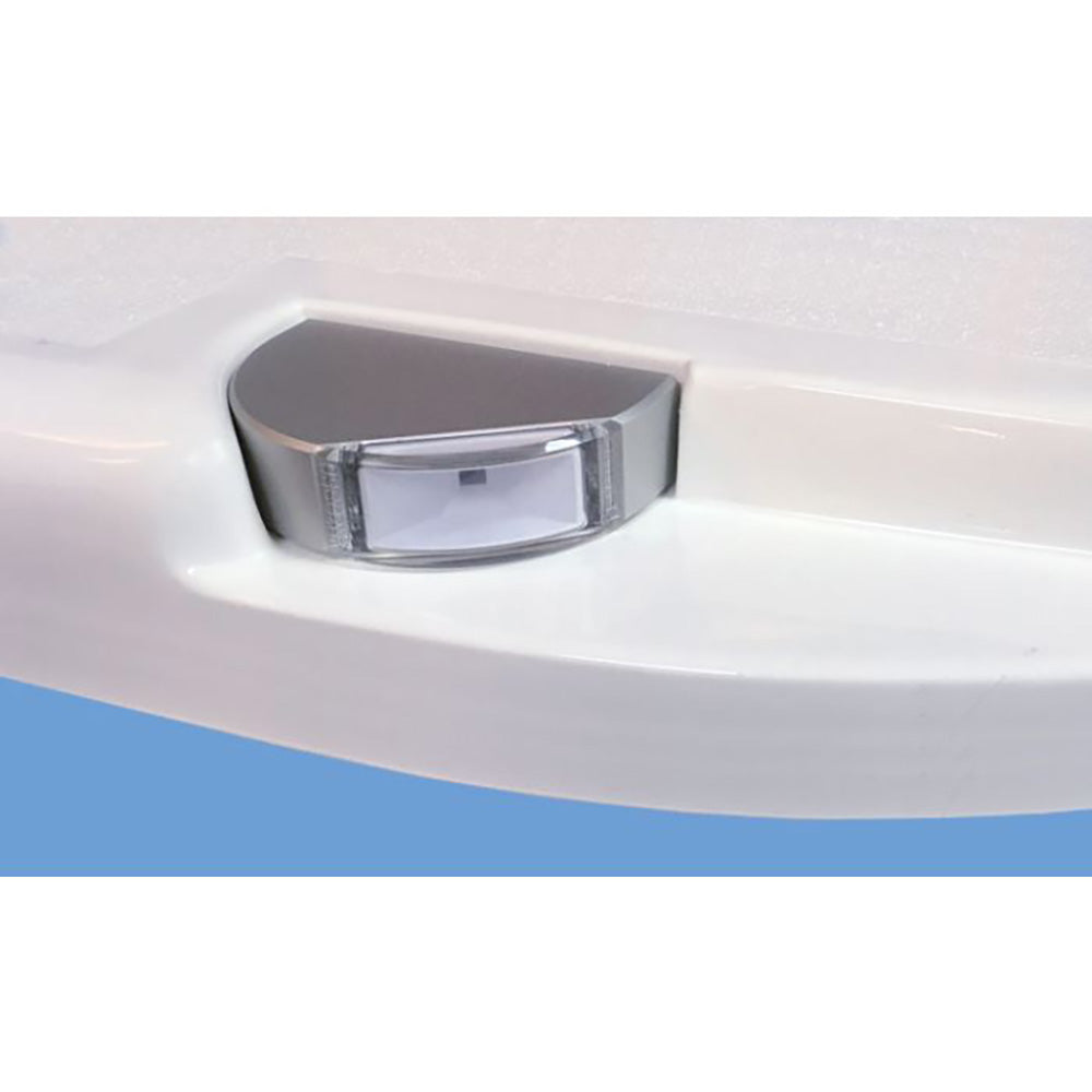 Lumitec Surface Mount Aluminum Navigation Light Port Red 101845