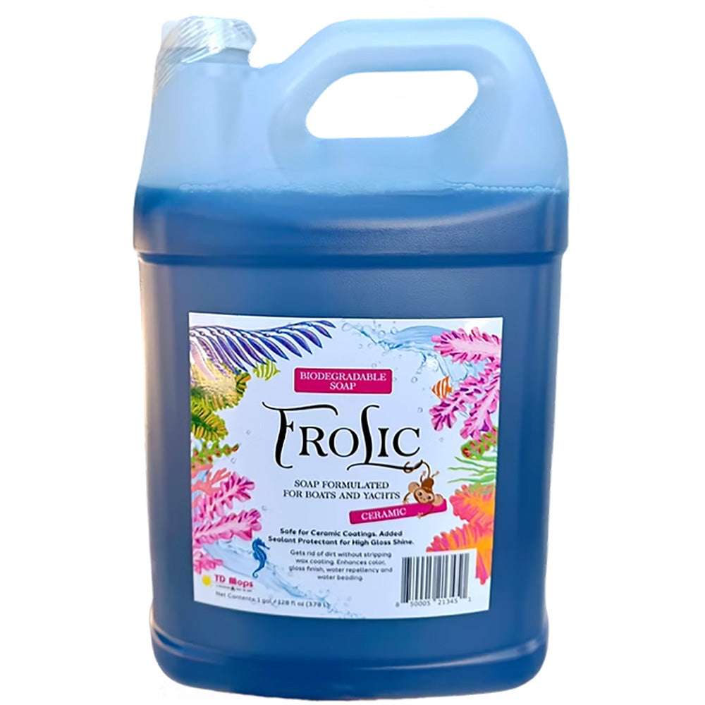TD Mop Frolic Ceramic Soap 1 Gallon CERAMFROLIC1GAL