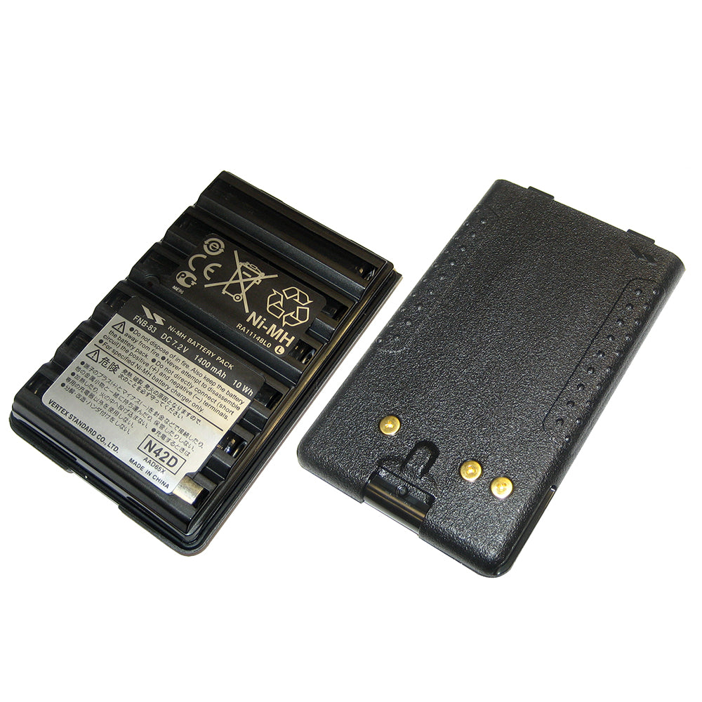 Standard Horizon FNB83 1400 mAh NiMH Replacement Battery HX370S FNB83