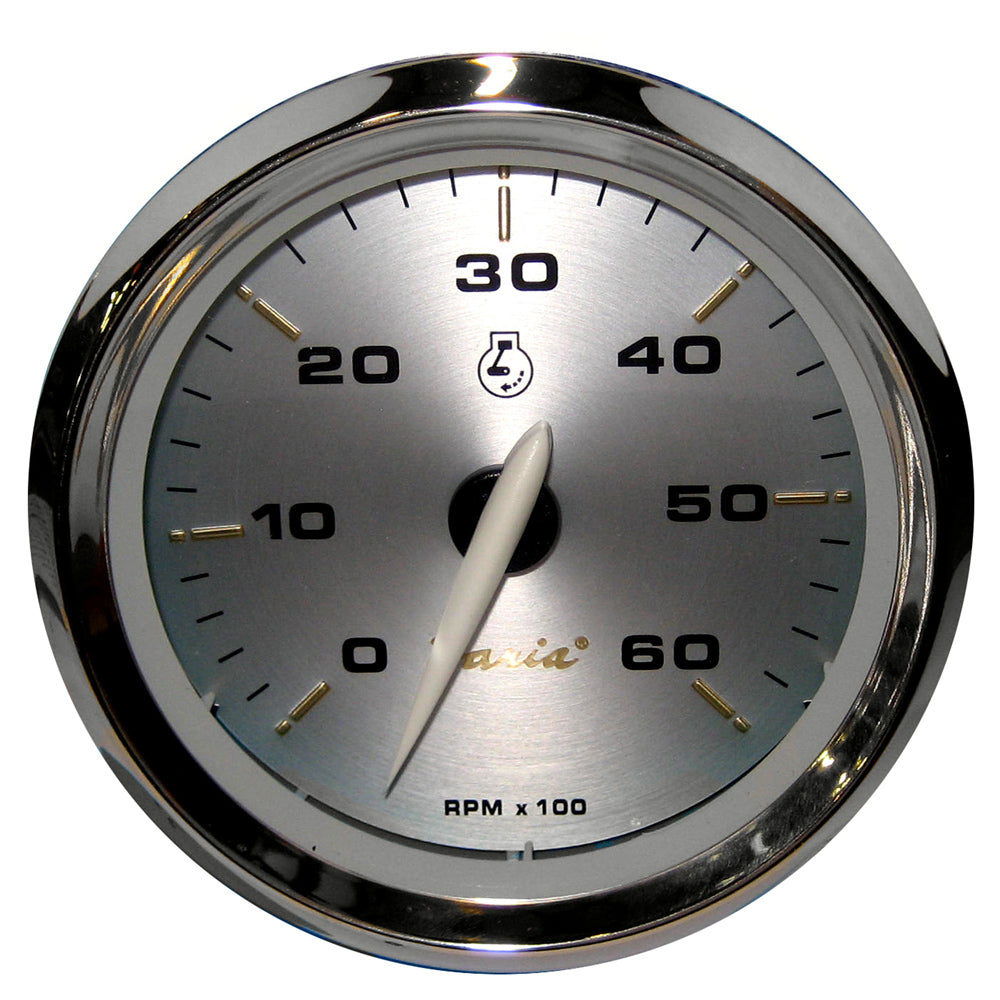 Faria Kronos 4 Tachometer 6000 RPM Gas Inboard IO 39004