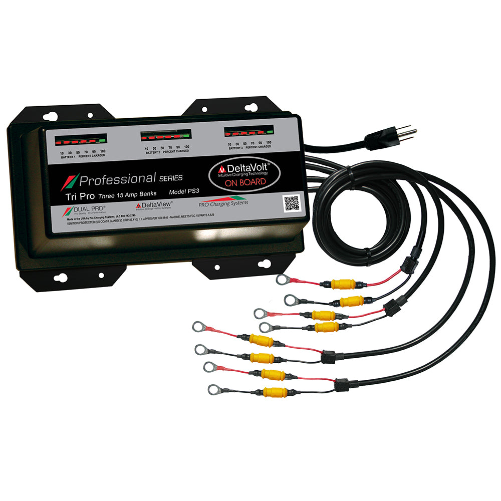 Dual Pro Professional Series Battery Charger 45A 315ABanks 12V36V PS3