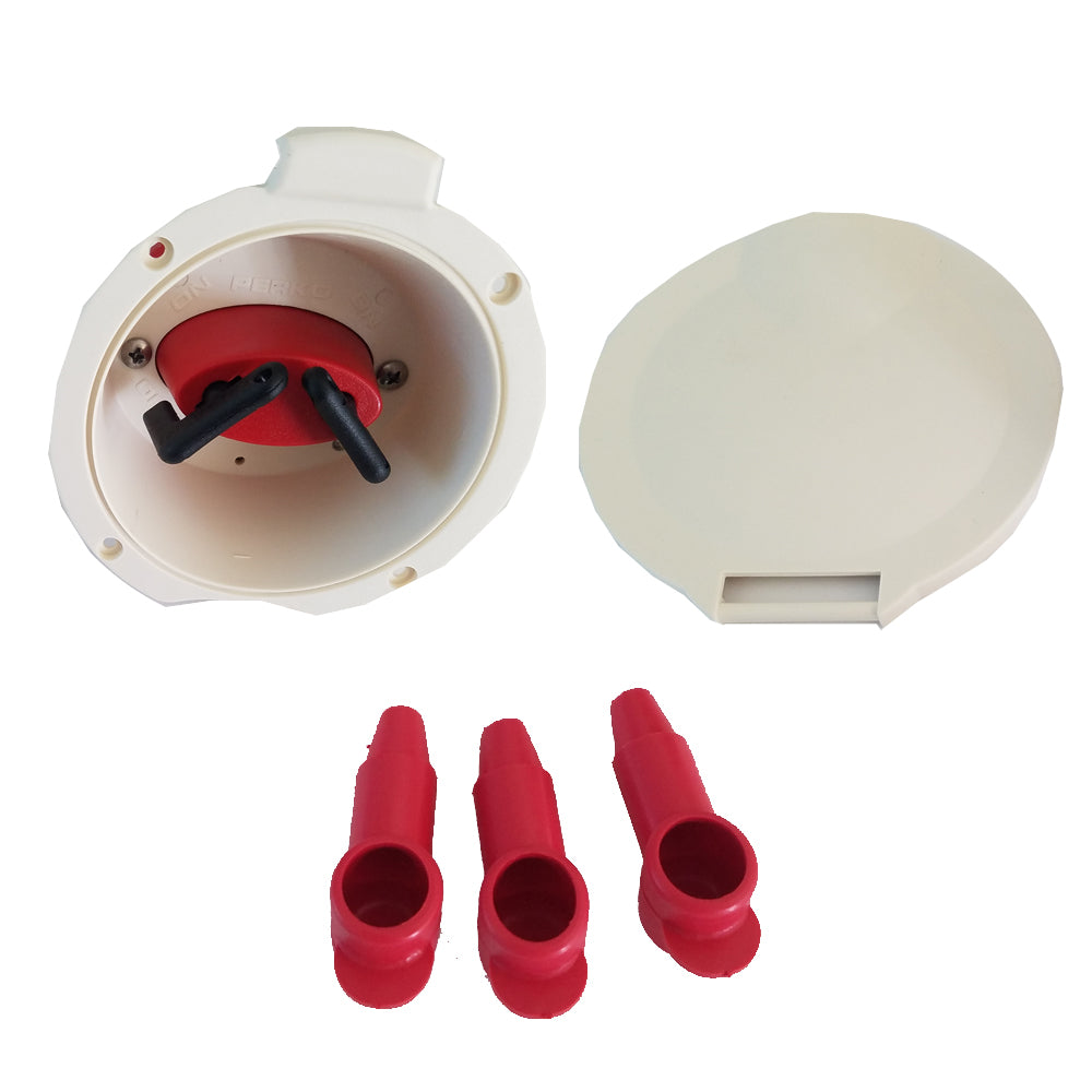 Perko Dual Battery Selector Switch Cup Mount 8521DPC