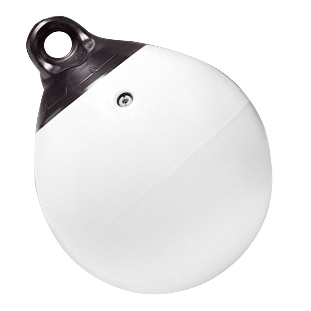 Taylor Made 15 Tuff End Inflatable Vinyl Buoy White 1146