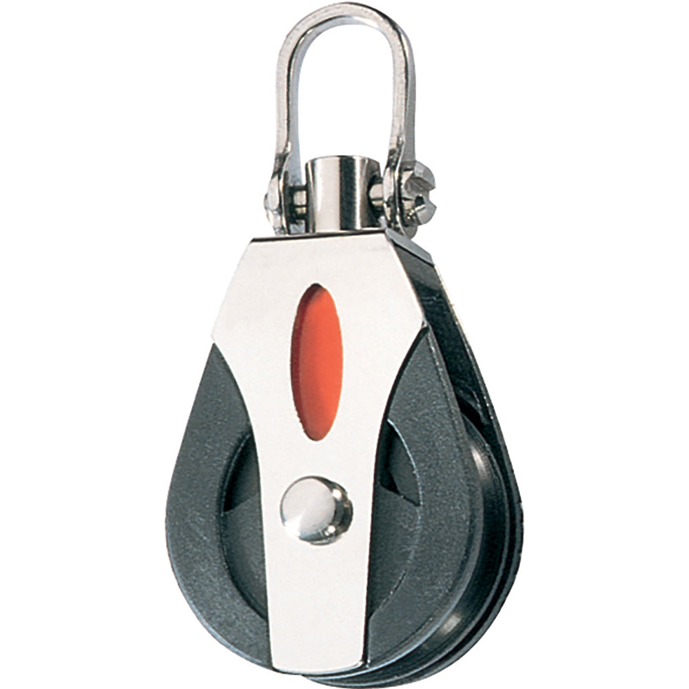Ronstan Series 30 Utility Ball Bearing Block Single Swivel Shackle Head RF30100