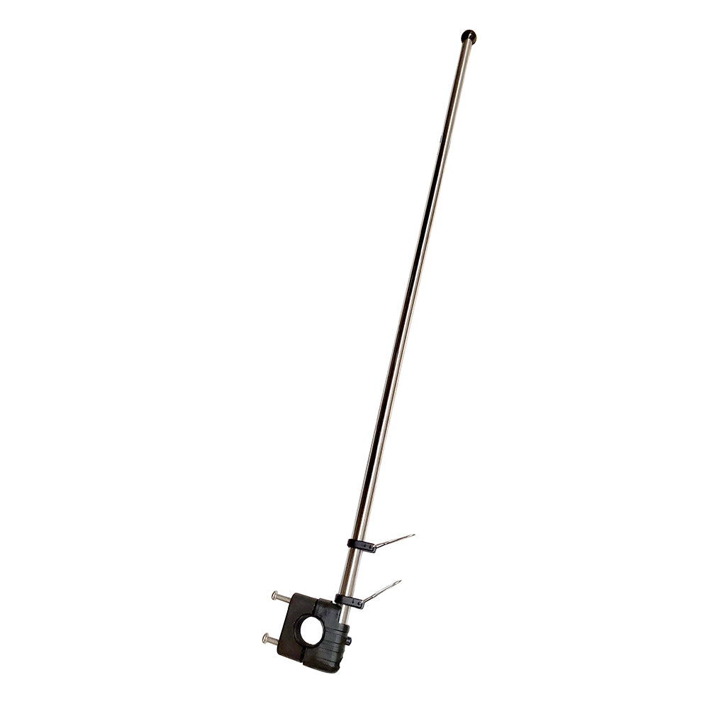 SeaDog Stainless Steel Rail Mount Flagpole 30 3271241