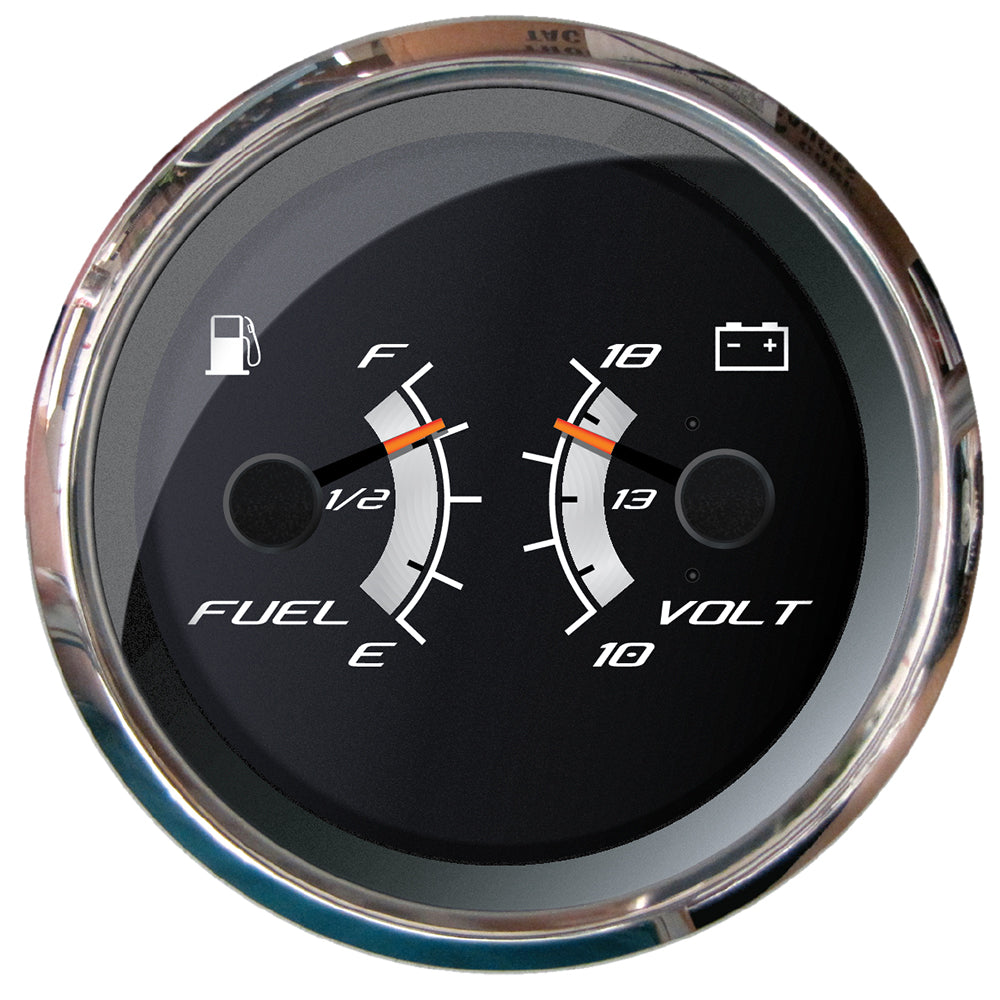 Faria Platinum 4 MultiFunction Fuel Level Voltmeter 22013