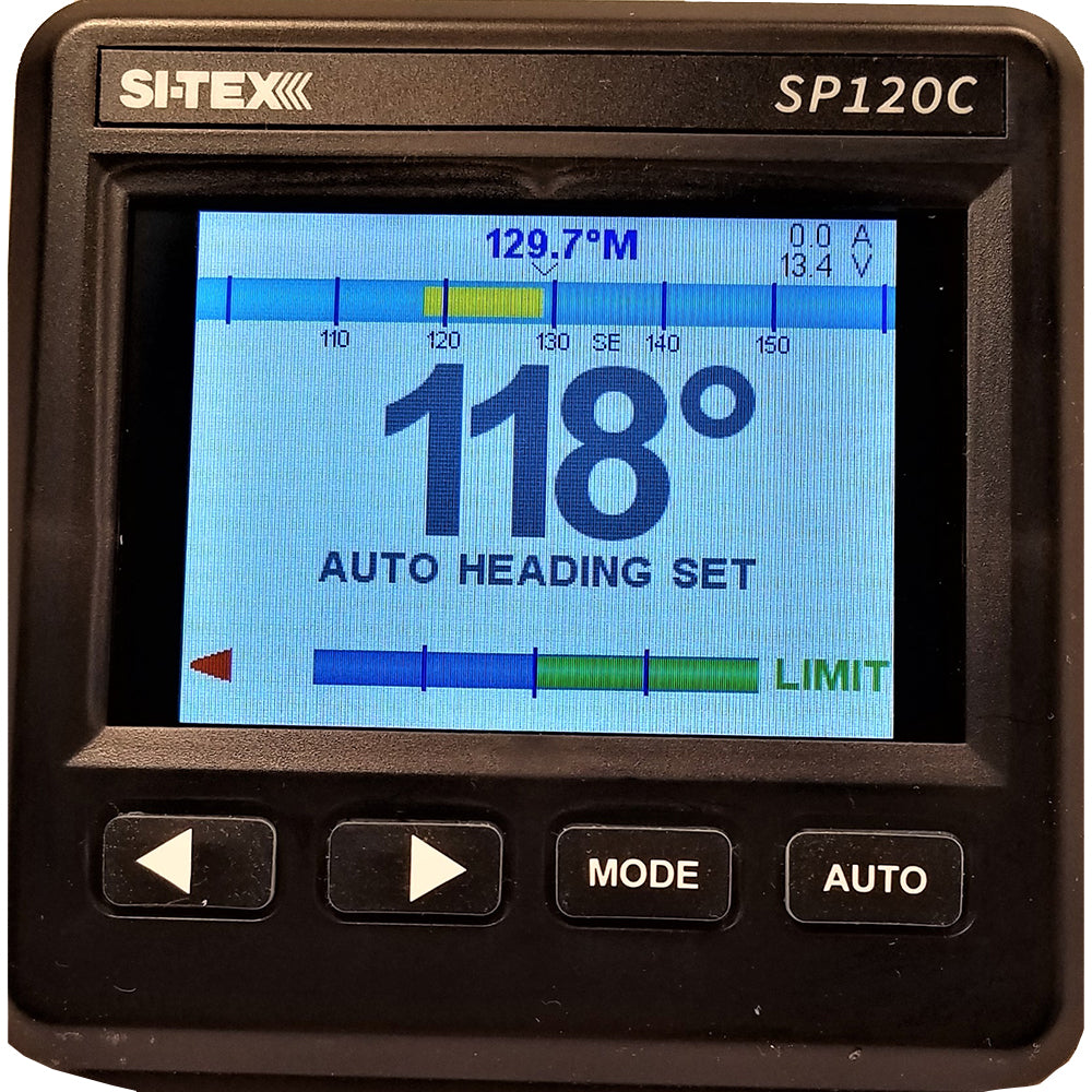 SITEX SP120 Color System wRudder Feedback 18CI Pump SP120CRF2