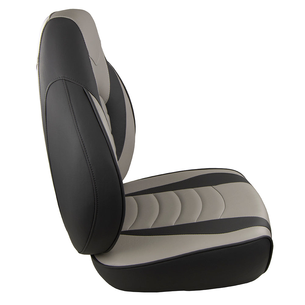 Springfield Fish Pro High Back Folding Seat CharcoalGrey 10416341