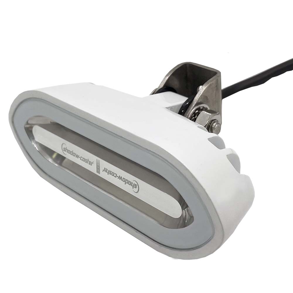 ShadowCaster SCMSL Series Bracket Mount Spreader Light White Housing WhiteBlueRed SCMSLBWBRWH