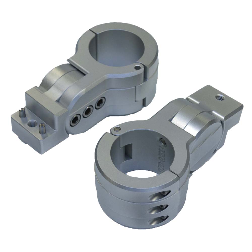PTM Watersports Board Rack Mounts 25 Pipe Clamp Titanium Grey P131982500TEBGR