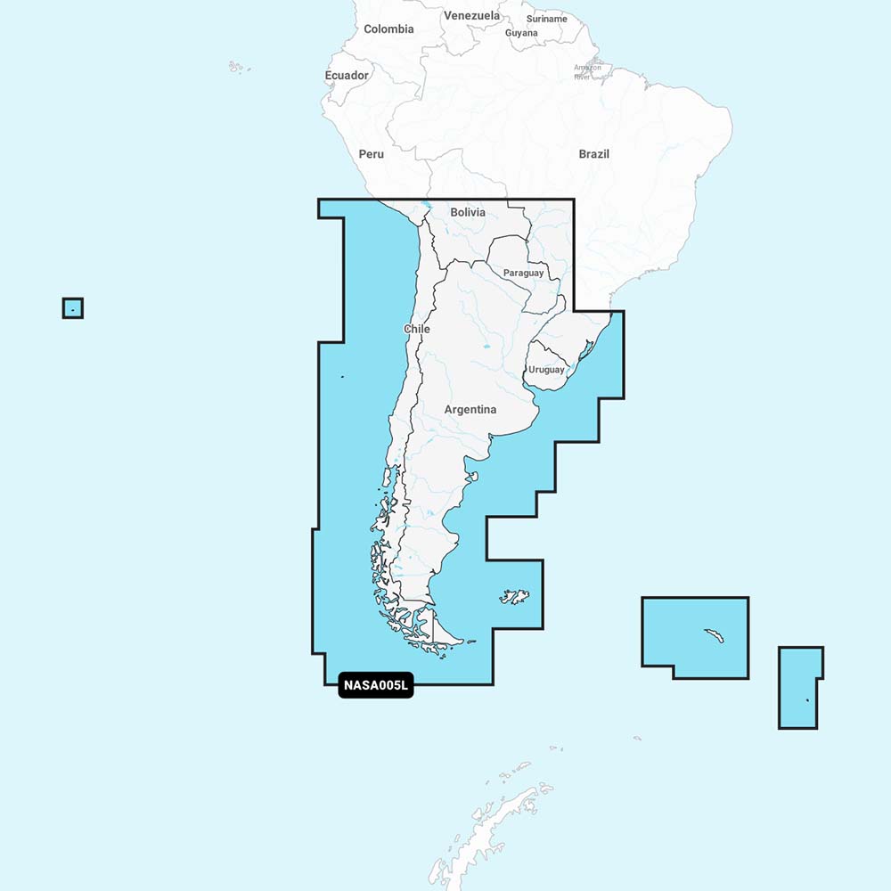 Navionics NASA005L Chile Argentina Easter Island Navionics 010C136530
