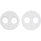 84470SeaDog 4 Gauge Power Socket Adapter Mounting Plate  White 4261041