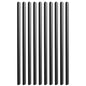 Pacer Battery Cable Heat Shrink Tubing  18 x 12  Black 10Pieces BEHS1812BK10