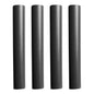 Pacer Battery Cable Heat Shrink Tubing  34 x 12  Black 4Pieces BEHS3412BK4