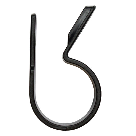 Pacer UV Resistant Nylon CClamps  38  Black  25 Pack BCCH0625BK