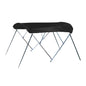 Carver 3 Bow 4681U Bimini Top wBoot  Black Acrylic A4681UB02