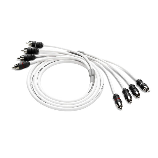 JL Audio 4 Channel 6 Marine Audio RCA Cable  XMDWHTAIC46 0101347300