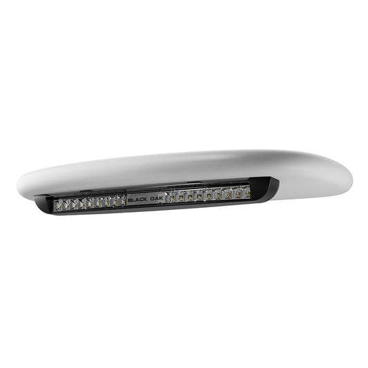 Black Oak Low Profile Marine Bar  Flood  Undermount  Black LPBXU