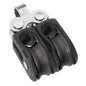 Barton Marine Size 0 20mm Plain Bearing Pulley Block Double Fixed Eye N00210