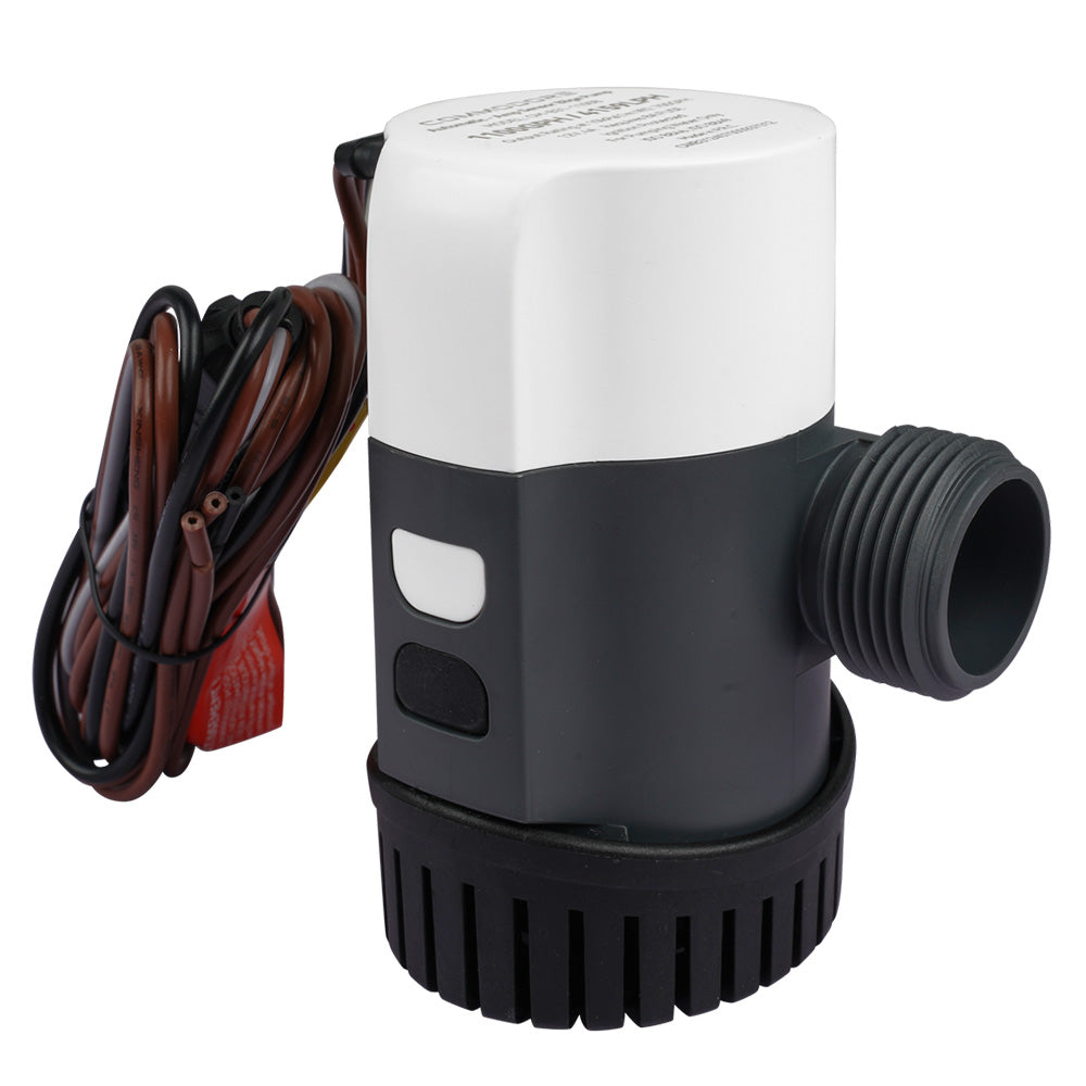 Commodore 1100 GPH NonAutomatic Bilge Pump  12V CMA311100B