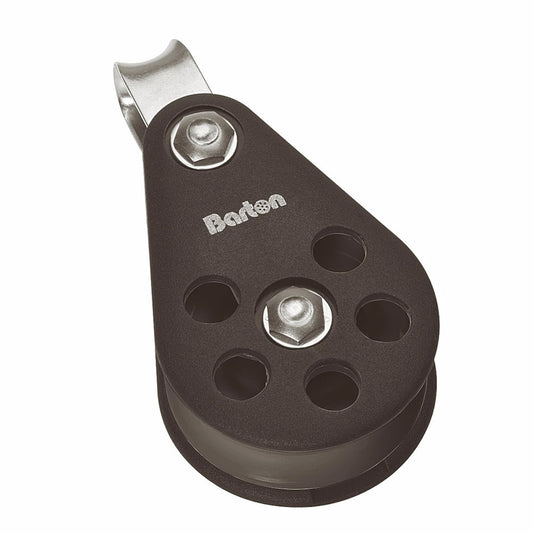Barton Size 5 54mm Plain Bearing Pulley Block Single Block Fixed Eye N05110