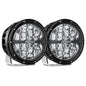 RIGID Industries 360Series RGBW 6 Offroad Lamp Spot Beam wRGBW Backlight Pods  Set of 2 36412