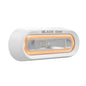 Black Oak Low Pro OffRoad Spreader Light  Bracket Mount  White Housing  Amber LED MLPSA