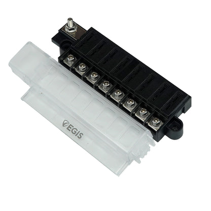 Egis RT Fuse Block  8 Circuit wCover 8046