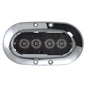 OceanLED XSeries X4 Colours wStainless Steel Bezel 012312CSS