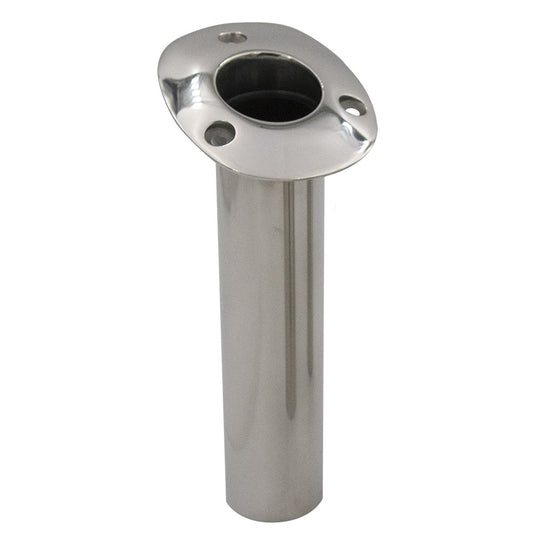 CE Smith Flush Mount Rod Holder  30 Degree  Black Liner  No Logo 53672NA