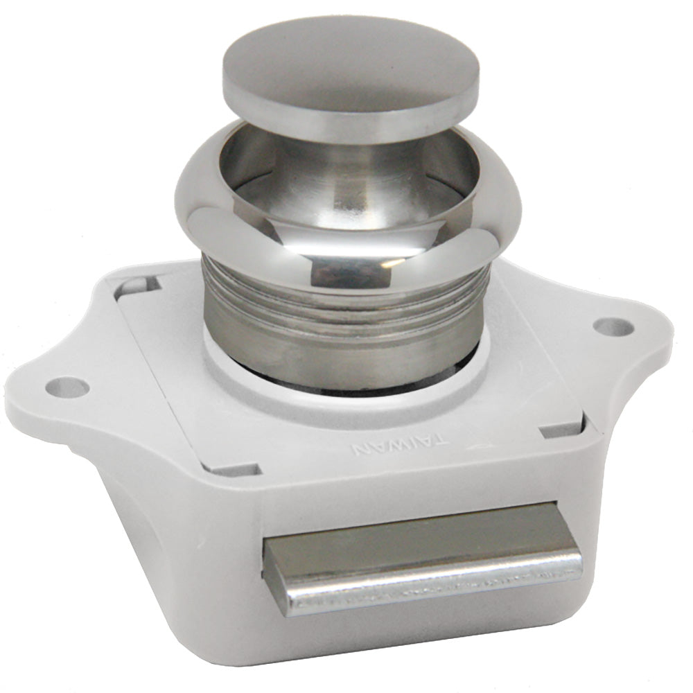 SeaDog Push Button Rim Latch  Stainless SteelPlastic Housing 2253001
