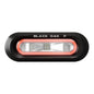 Black Oak Low Pro Flush  Black Housing  Red LED LPSFR