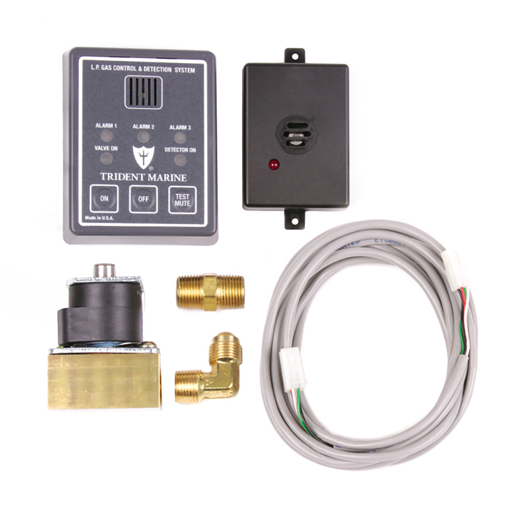 Trident Marine 12V LowPressure 38 Solenoid Kit wControl Panel 13007761KIT