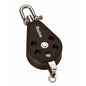 Barton Size 2 35mm Plain Bearing Pulley Block Single Swivel  Becket N02131