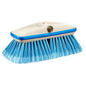 Star brite Deluxe Medium Blue Wash 8 Brush Head wBumper  Dual Connections 40162
