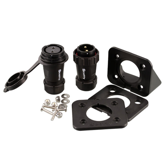 Scotty 2121 Marine Grade Plug  Socket  12V 2121