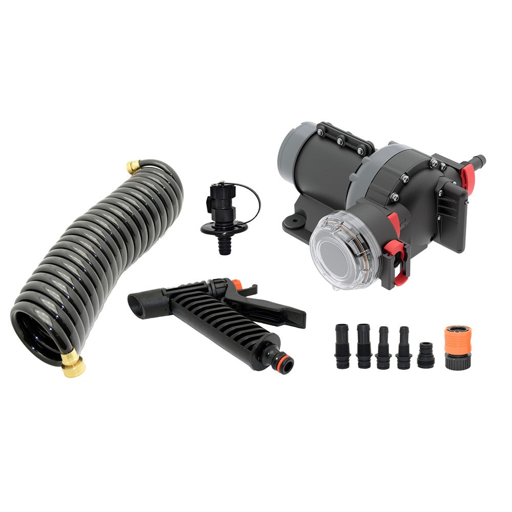 Johnson Pump Aqua Jet II WD  35 GPM  12V  Full Pump Kit 102501314