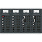 Blue Sea 8086 AC 3 Sources 12 PositionsDC Main 19 Position Toggle Circuit Breaker Panel  White Switches 8086