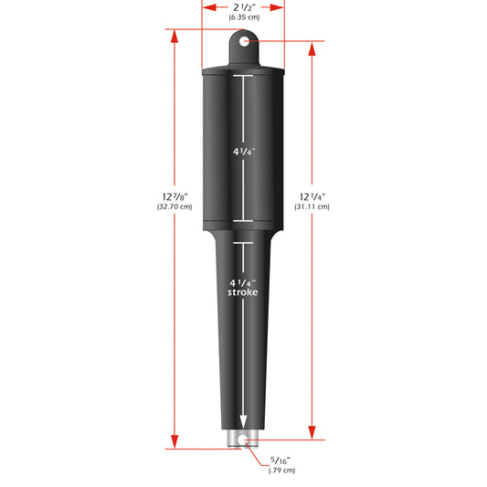 Lenco 102XD Extreme Duty Actuator  12V  414 Stroke 15060001