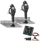 Lenco 9 x 9 Standard Trim Tab Kit wLED Indicator Switch Kit 12V TT9X9I