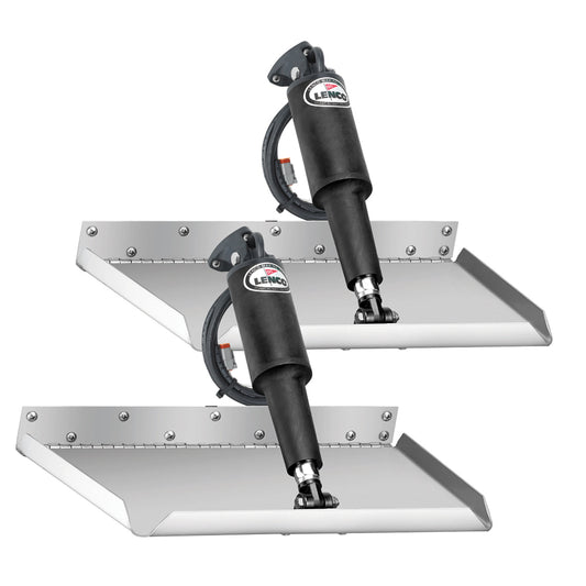 Lenco 12 x 12 Edge Mount Trim Tab Kit wo Switch Kit 12V 15016101