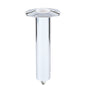 Lees 0 Degree Stainless Steel Swivel Base Flush Mount Rod Holder  Extra Long Tube 225 OD X 145 Tube RH577XL