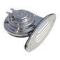 Schmitt Marine Mini Stainless Steel Single DropIn Horn wStainless Steel Grill  12V High Pitch 10051