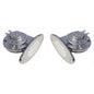 Schmitt Marine Mini Stainless Steel Dual DropIn Horn wStainless Steel Grills High  Low Pitch 10055