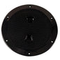 Beckson 6 NonSkid ScrewOut Deck Plate  Black DP62B
