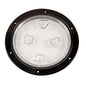 Beckson 8 Clear Center ScrewOut Deck Plate  Black DP80BC
