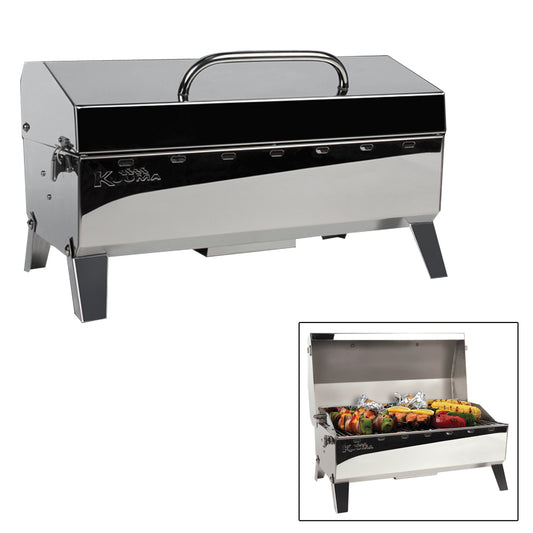 Kuuma Stow N Go 160 Gas Grill wThermometer and Ignitor 58131
